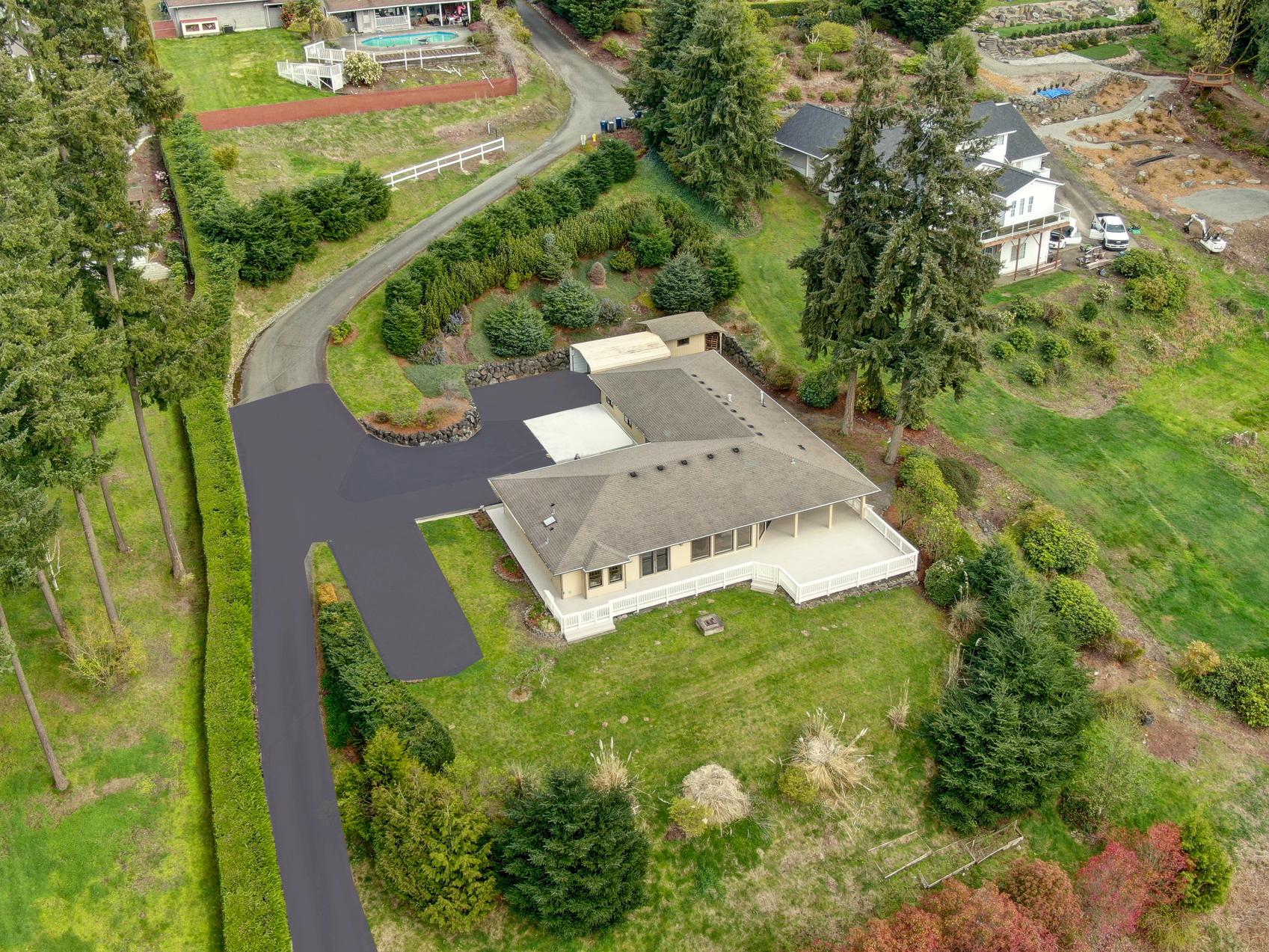 Aerial view of Summer Care Residence